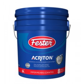 Fester Acriton 8 años Verde Cubeta 19 litros