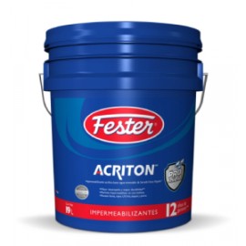 Fester Acriton 12 años Blanco Cubeta 19 litros