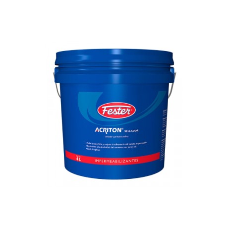 Fester Acriton Sellador para Impermeabilizar Bote 4 litros