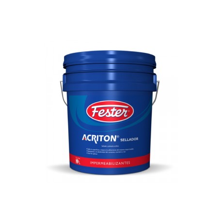 Fester Acriton Sellador para Impermeabilizar Cubeta 19 litros