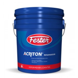 Fester Acriton Resanador Acrilico Cubeta 19 litros
