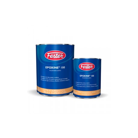 Fester EPOXINE 100 Gris Concreto Unidad 4 litros