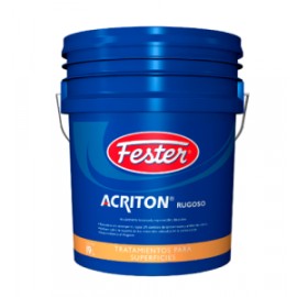 Fester Acriton Rugoso Blanco Cubeta 19 litros